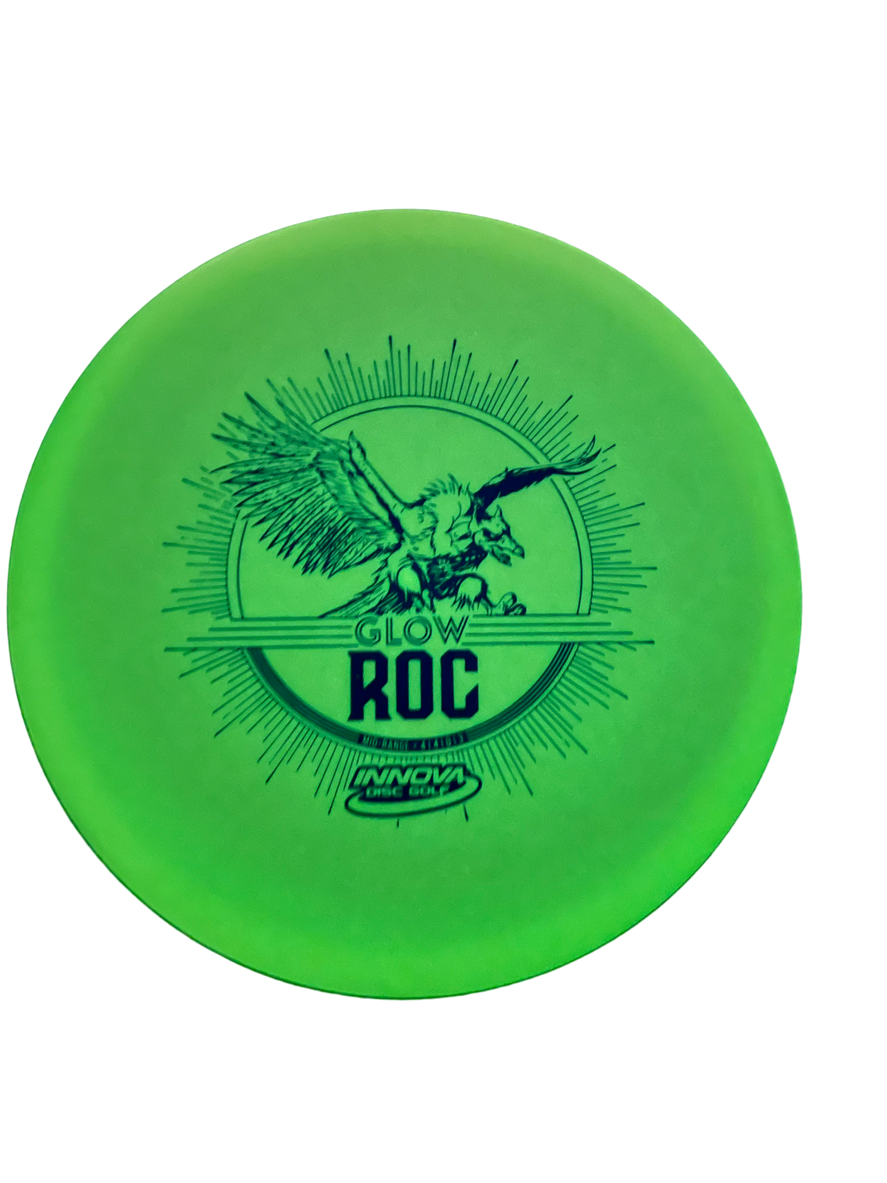 Glow best sale flying disc